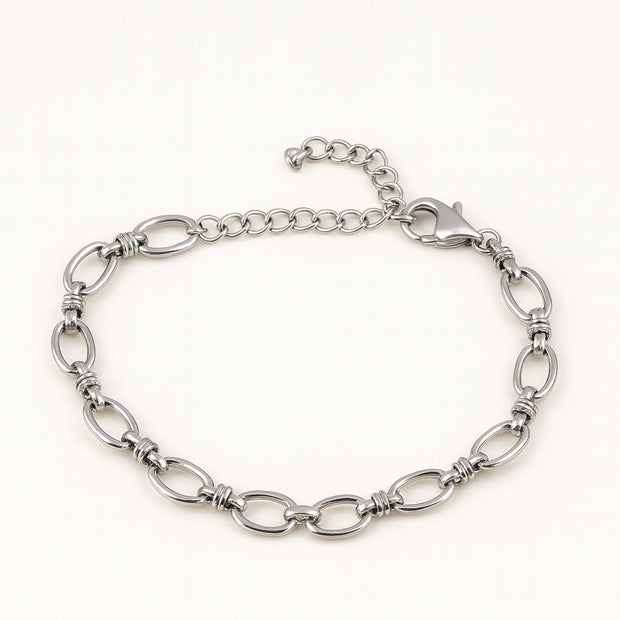 Pulsera Eslabones de Acero