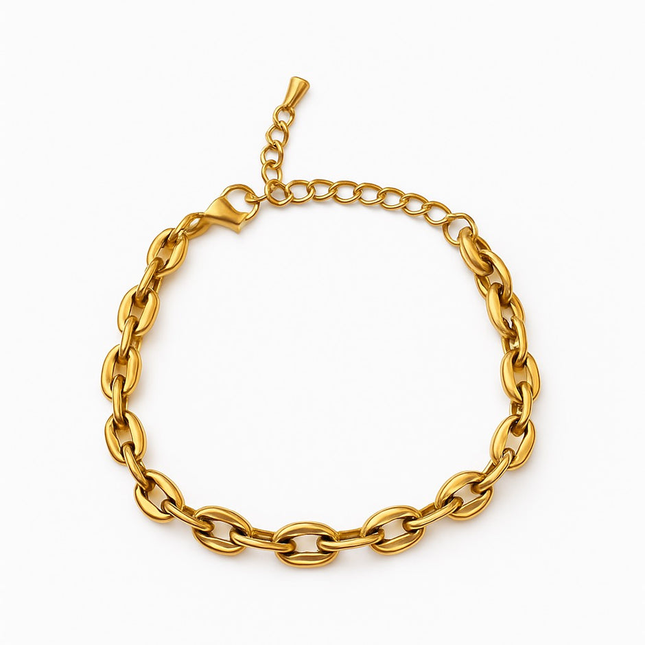 Pulsera Eslabón Dorado
