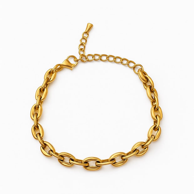 Pulsera Eslabón Dorado
