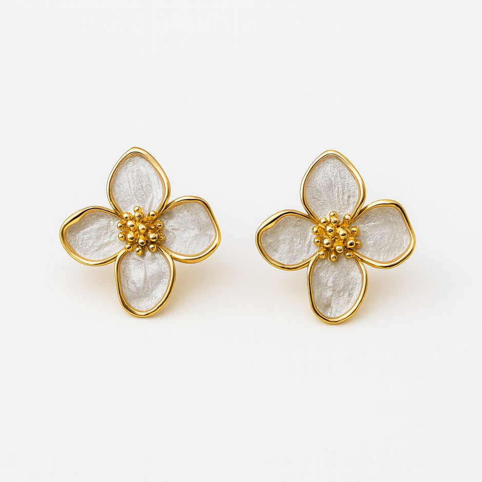 Pendientes Flor de Oro