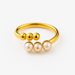 Anillo Trío de Perlas