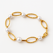 Pulsera Perla Oval
