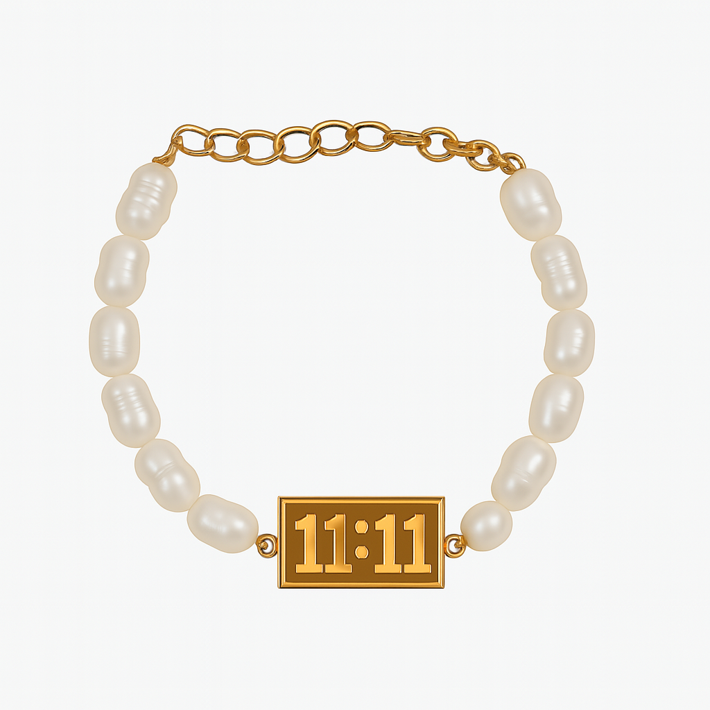 Pulsera 11:11 Perlas
