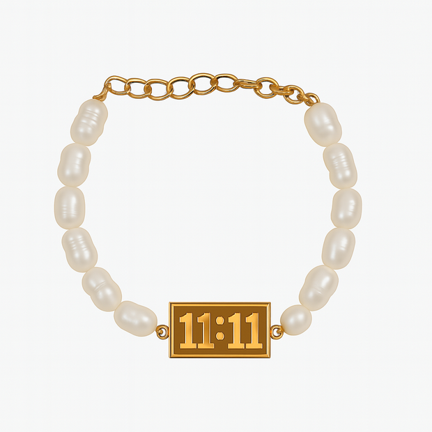 Pulsera 11:11 Perlas
